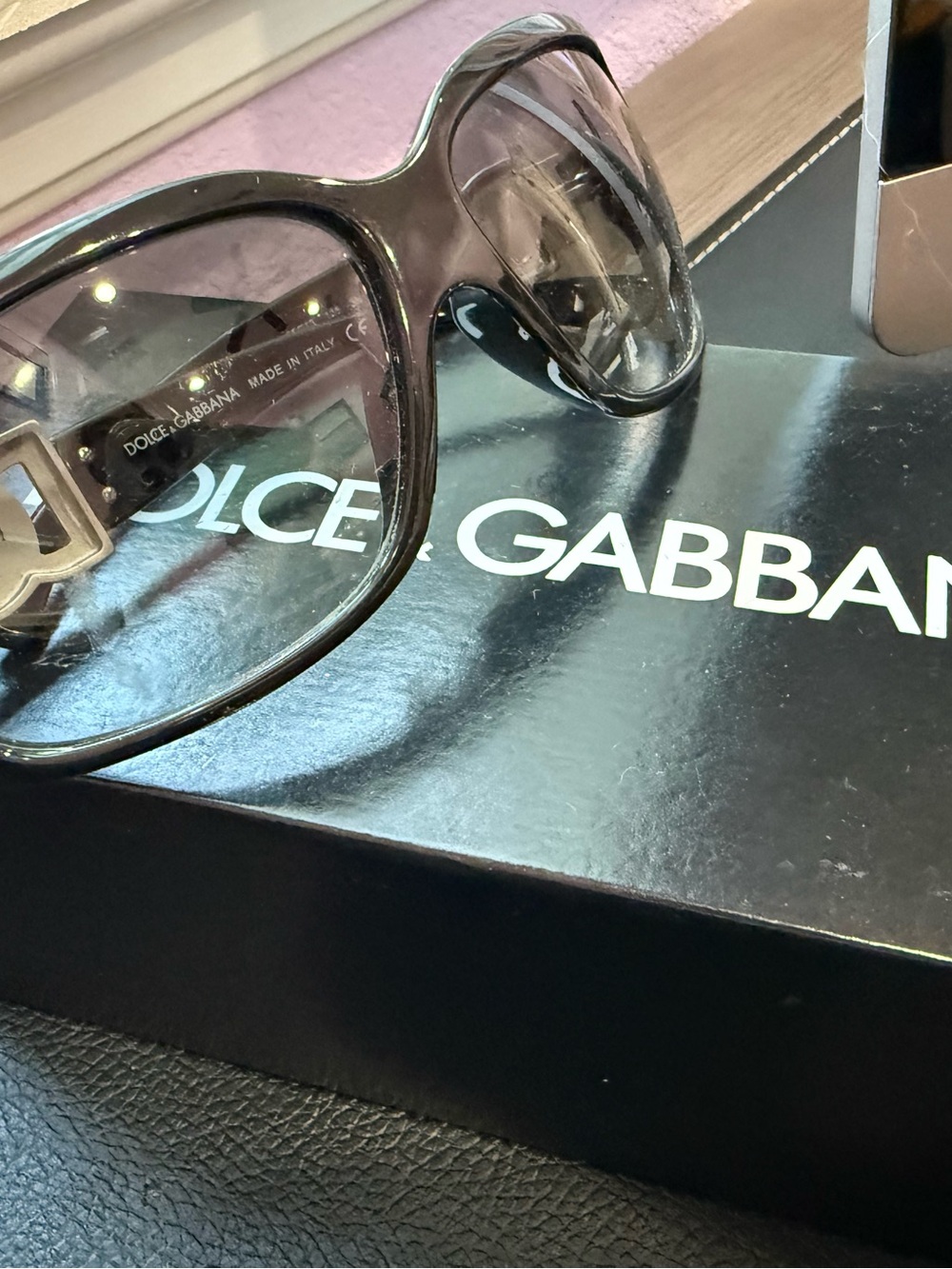 Dolce & Gabbana Women's Smoke Gray Oversized Sunglasses